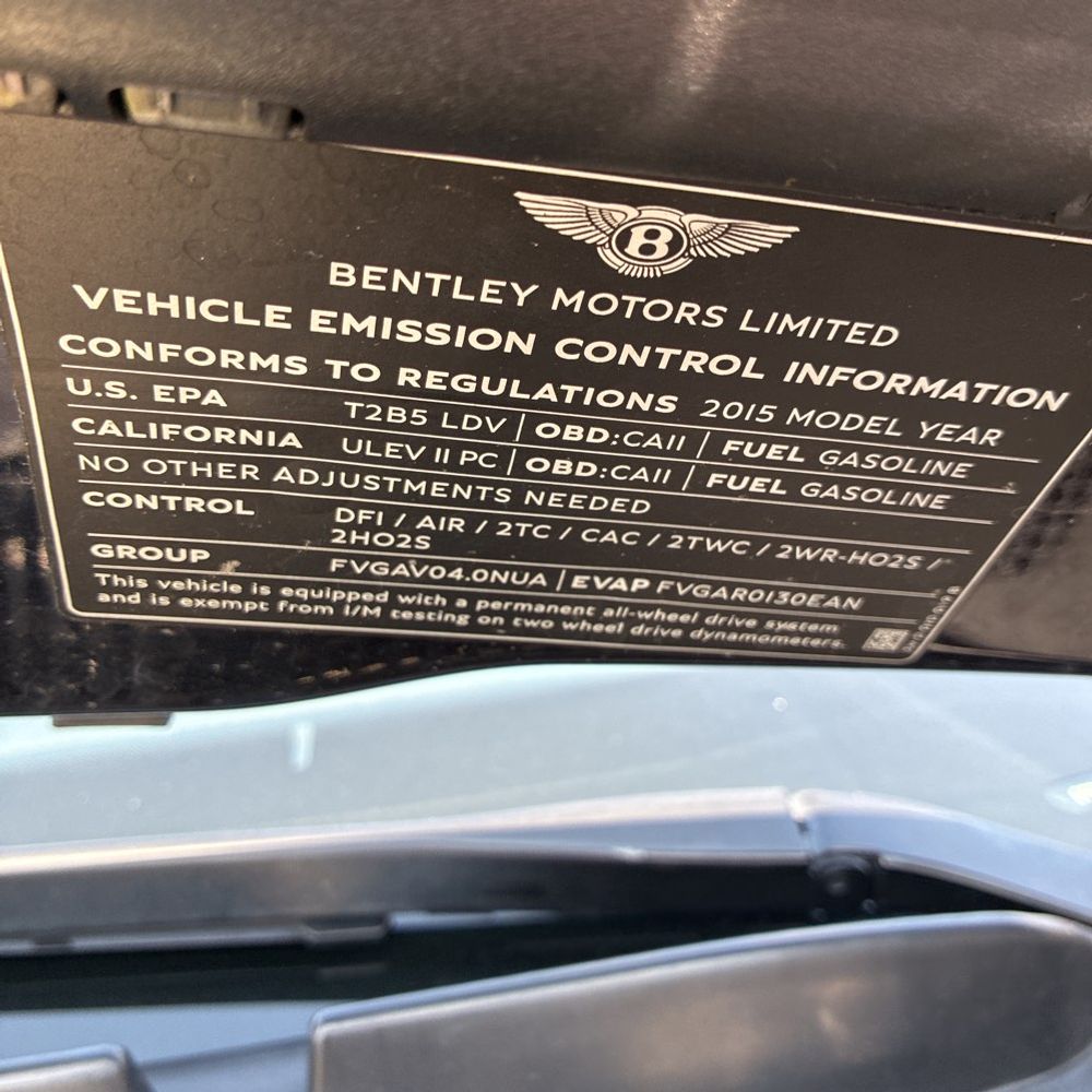 2015 Bentley Continental GT