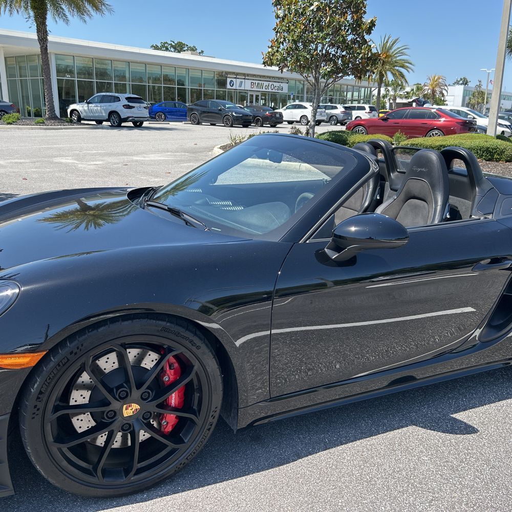 2022 Porsche 718 Boxster Spyder