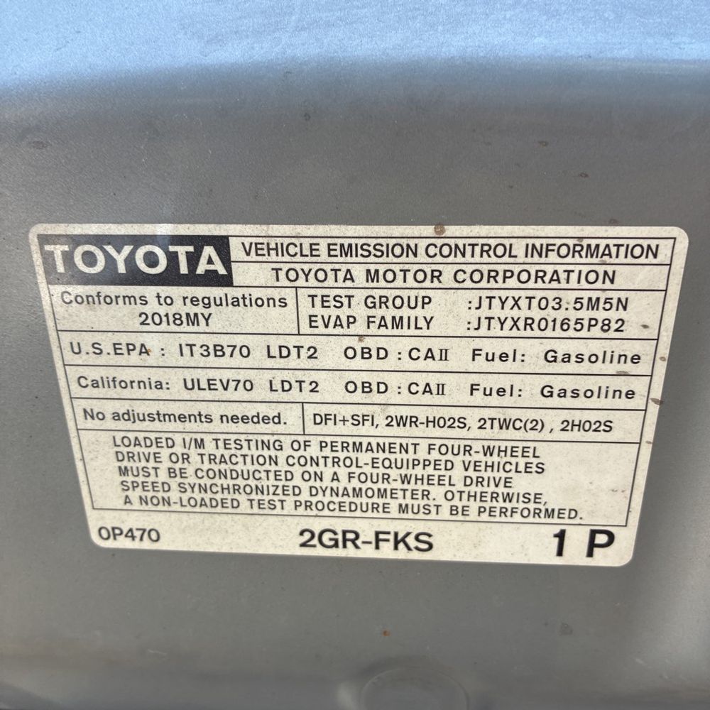 2018 Toyota Tacoma Limited