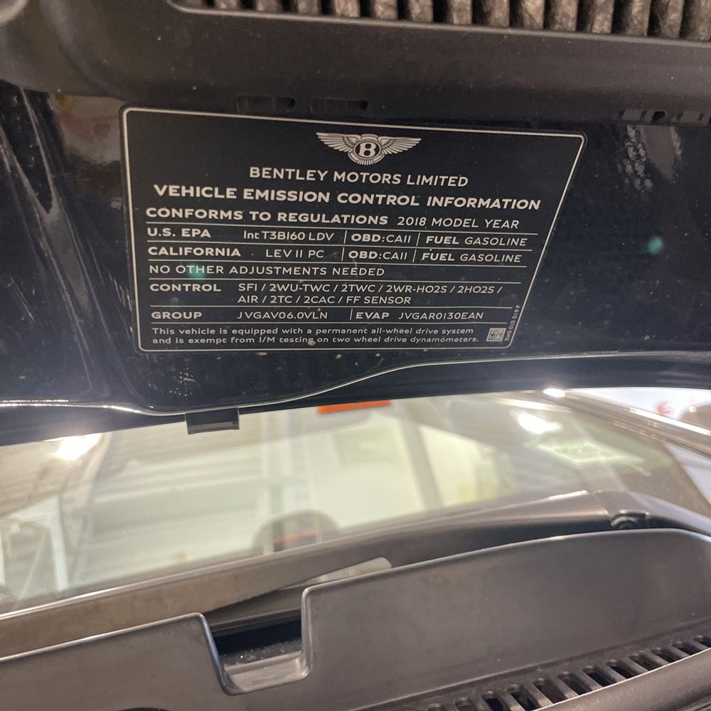 2018 Bentley Continental Supersports