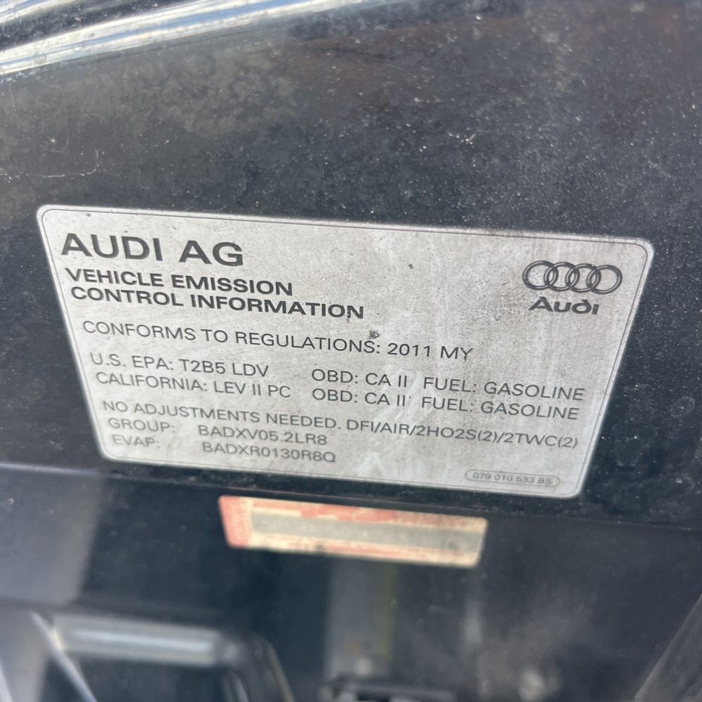 2011 Audi R8 5.2 Spyder