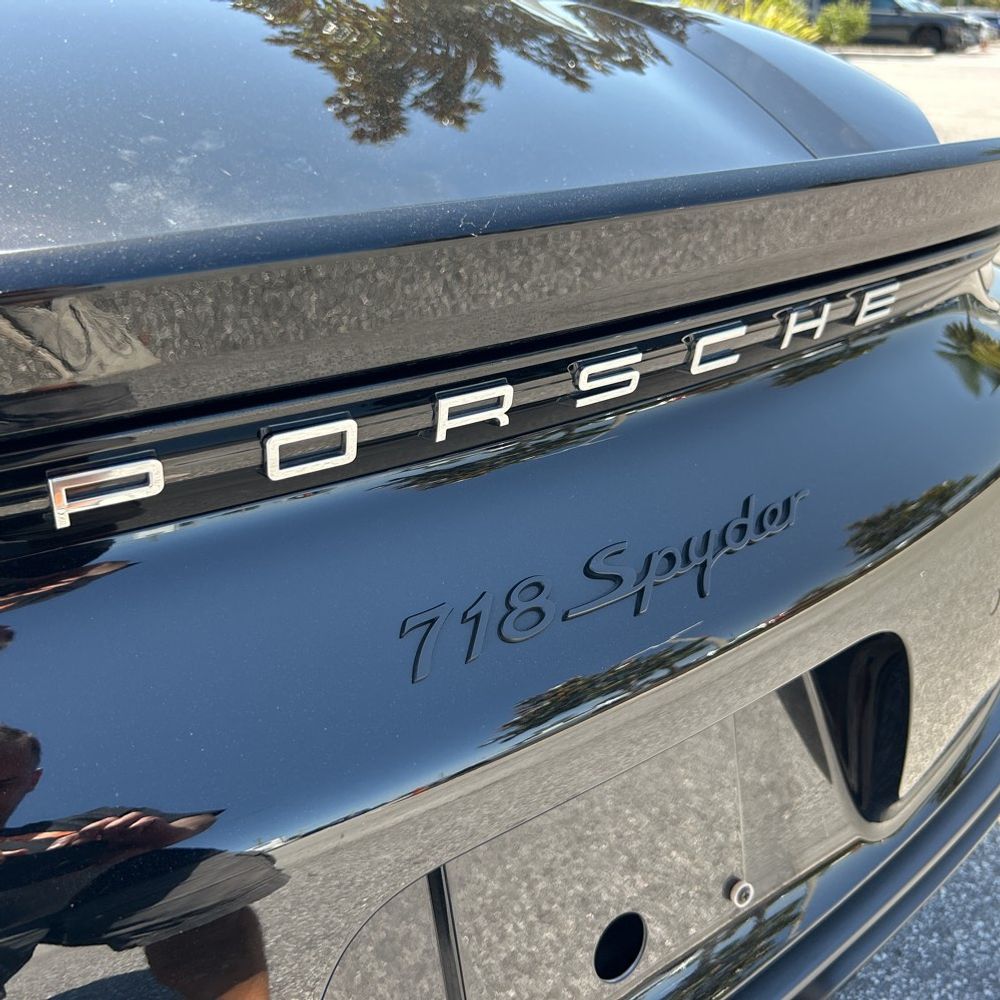 2022 Porsche 718 Boxster Spyder