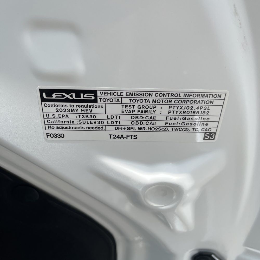 2023 Lexus RX 500h F SPORT Performance