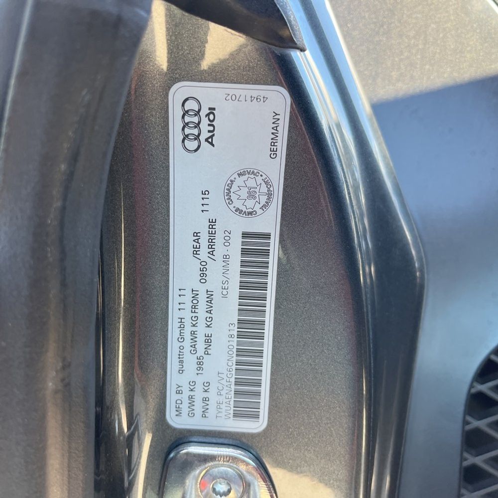 2012 Audi R8