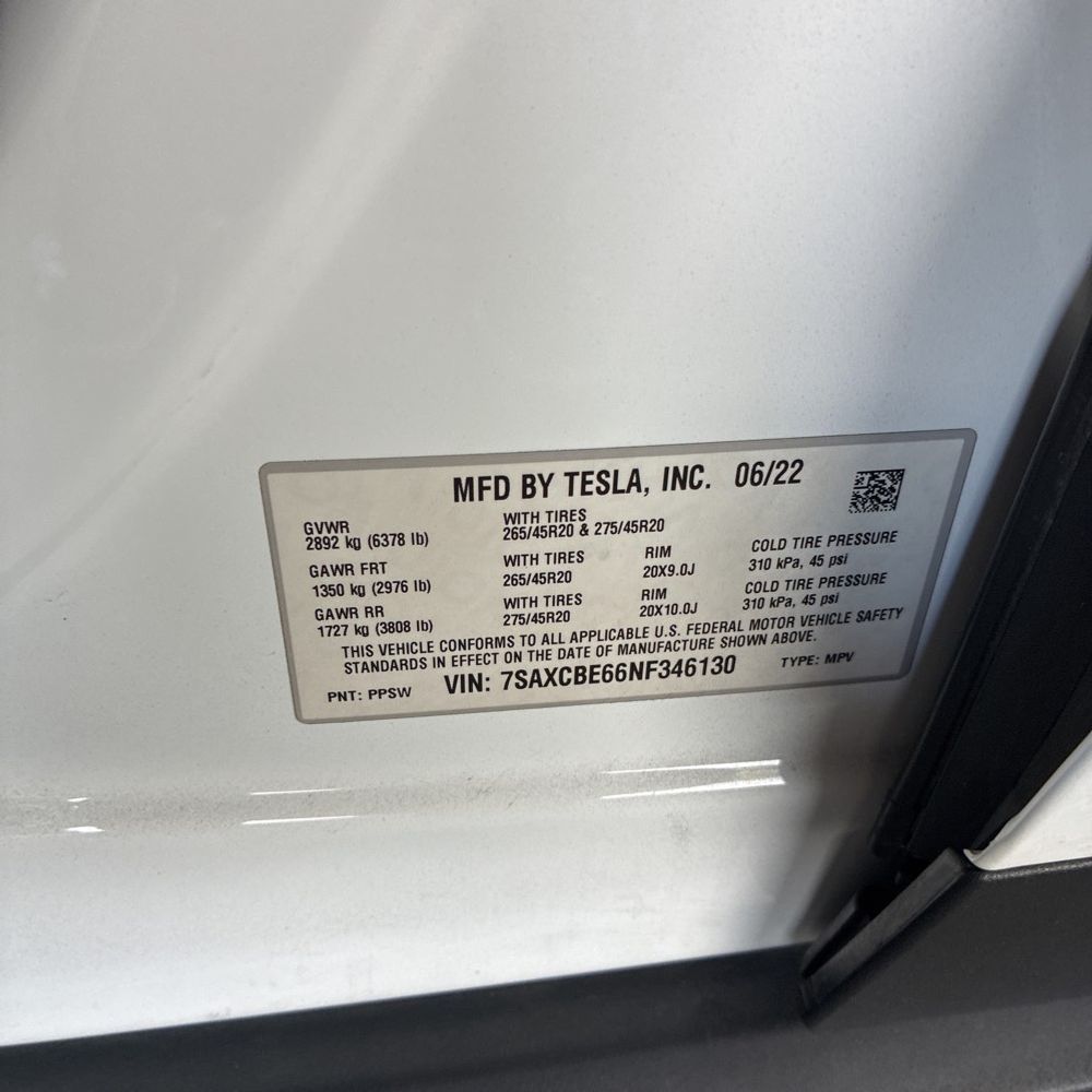 2022 Tesla Model X Plaid 4D SUV AWD