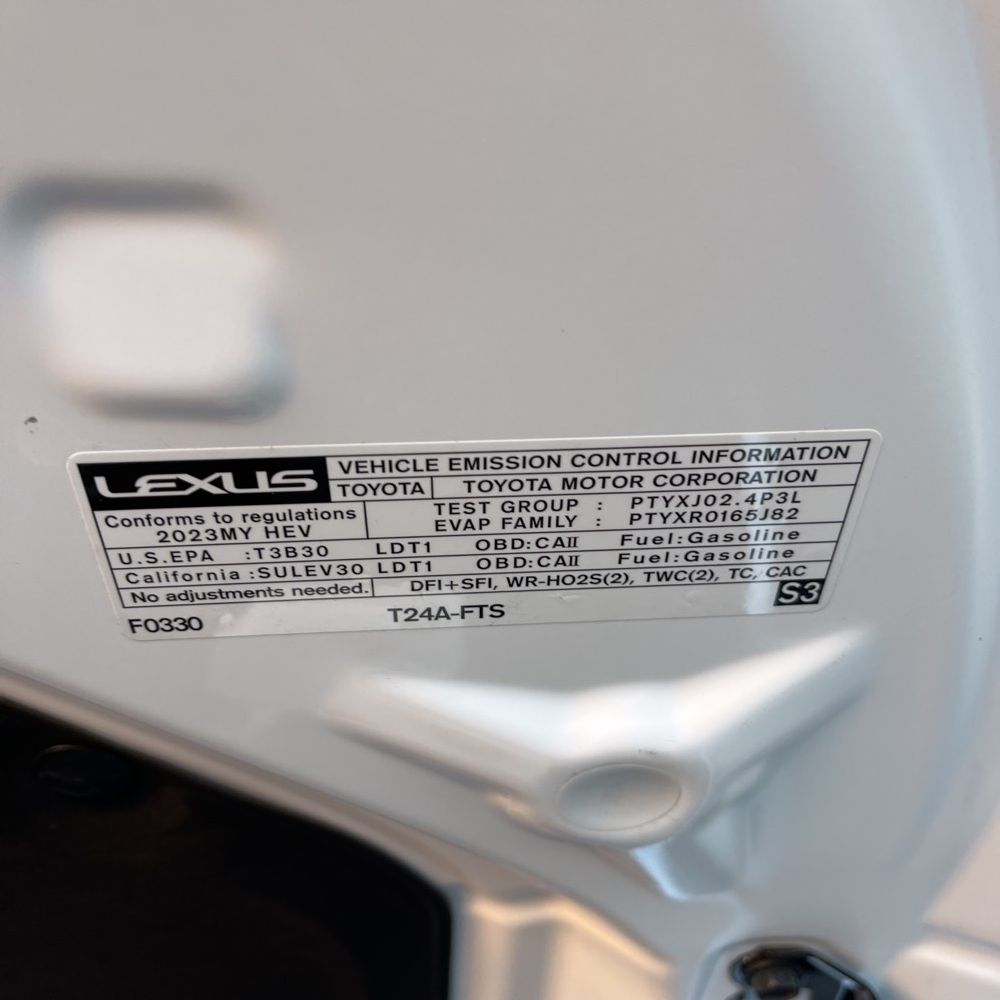 2023 Lexus RX 500h F SPORT Performance