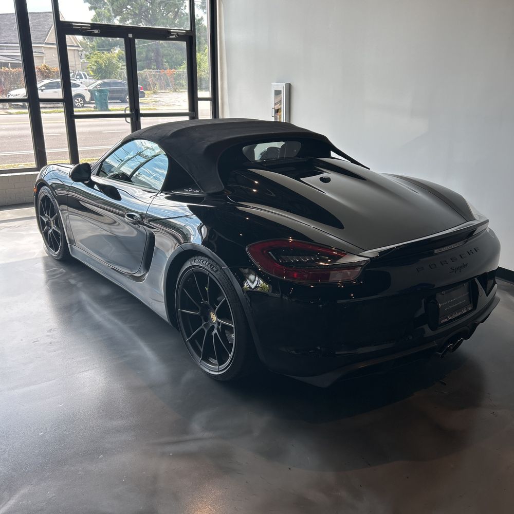 2016 Porsche Boxster Spyder