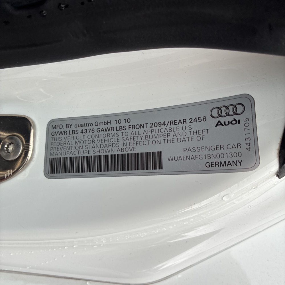 2011 Audi R8 5.2