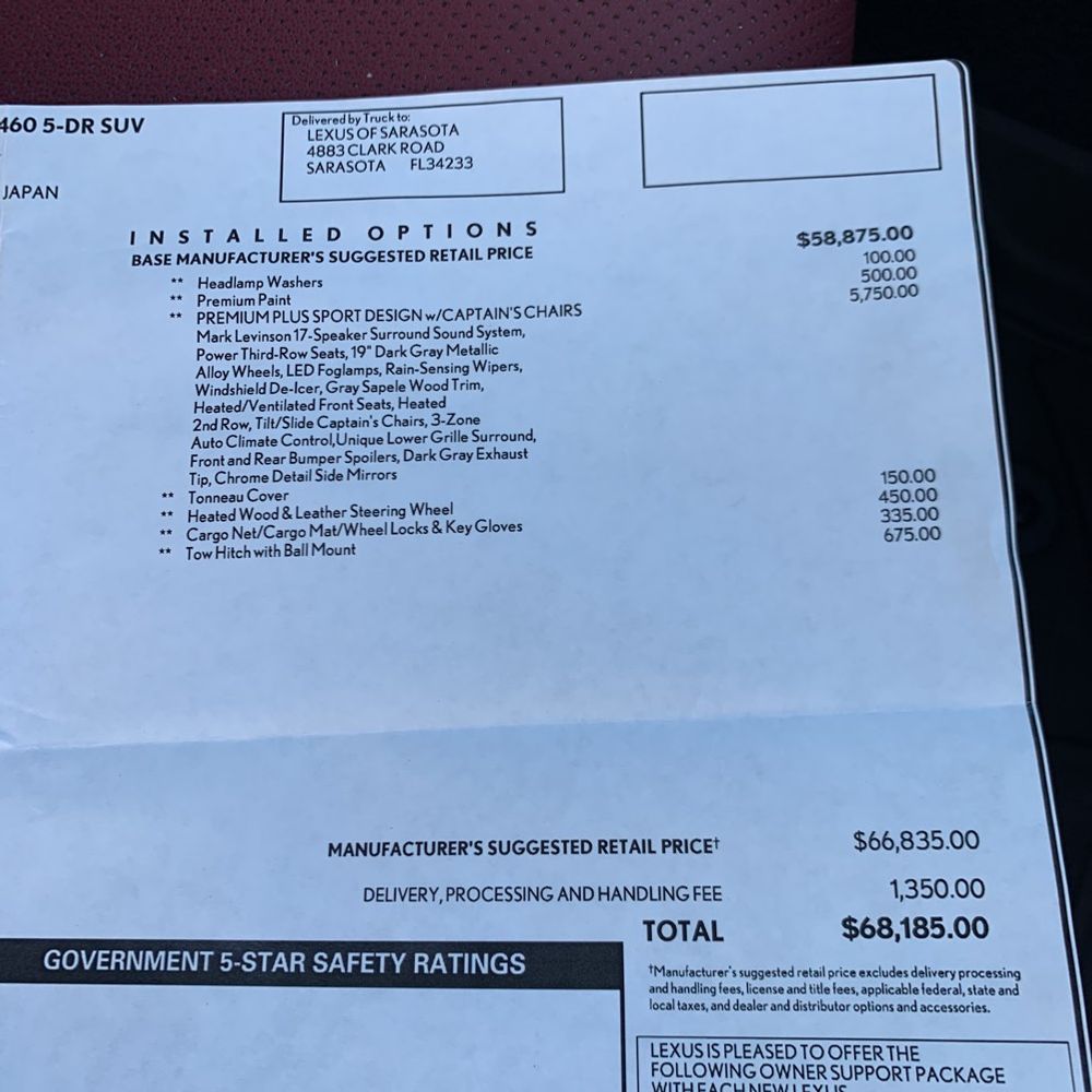 2023 Lexus GX 460 Base