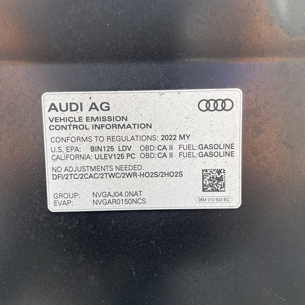 2022 Audi RS 7 Sportback TFSI quattro Tiptronic