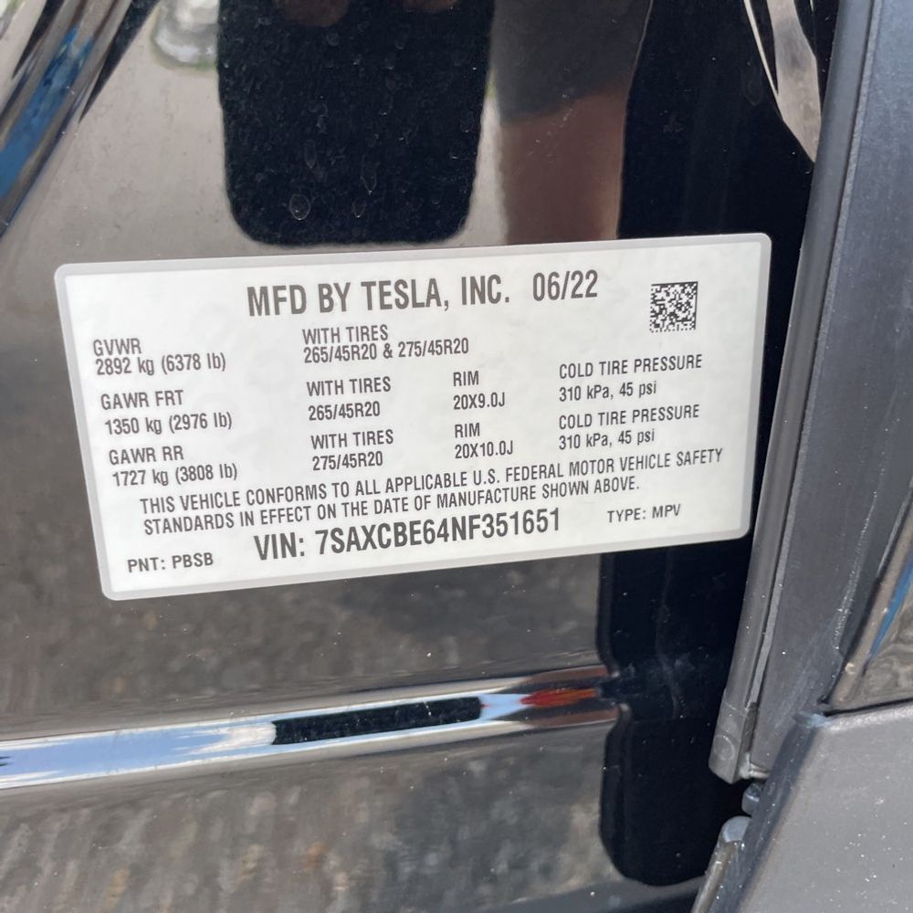 2022 Tesla Model X Plaid