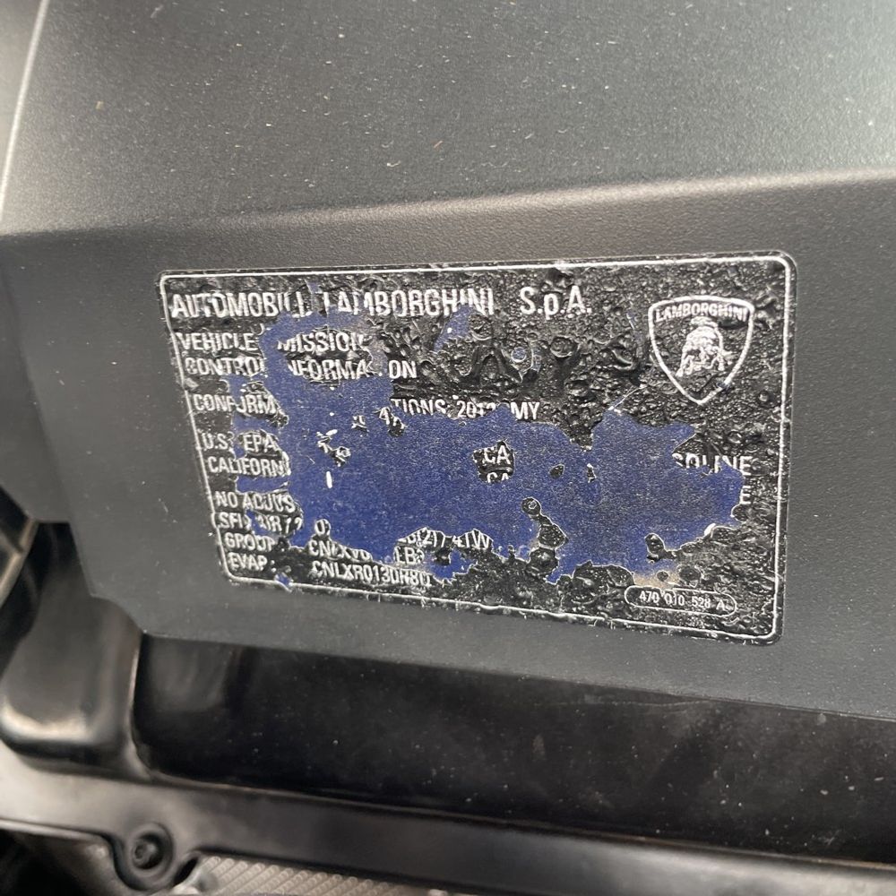 2014 Lamborghini Aventador