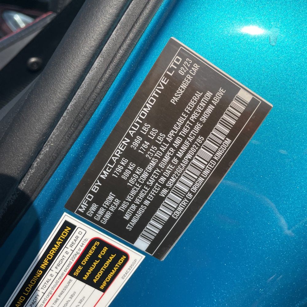 2023 McLaren GT