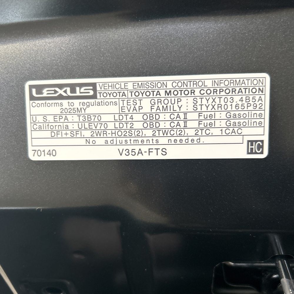 2025 Lexus LX-Series LX600 F Sport
