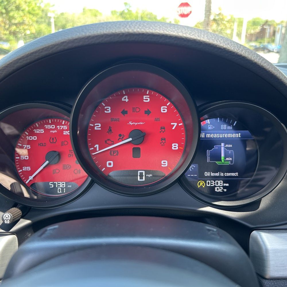 2022 Porsche 718 Boxster Spyder