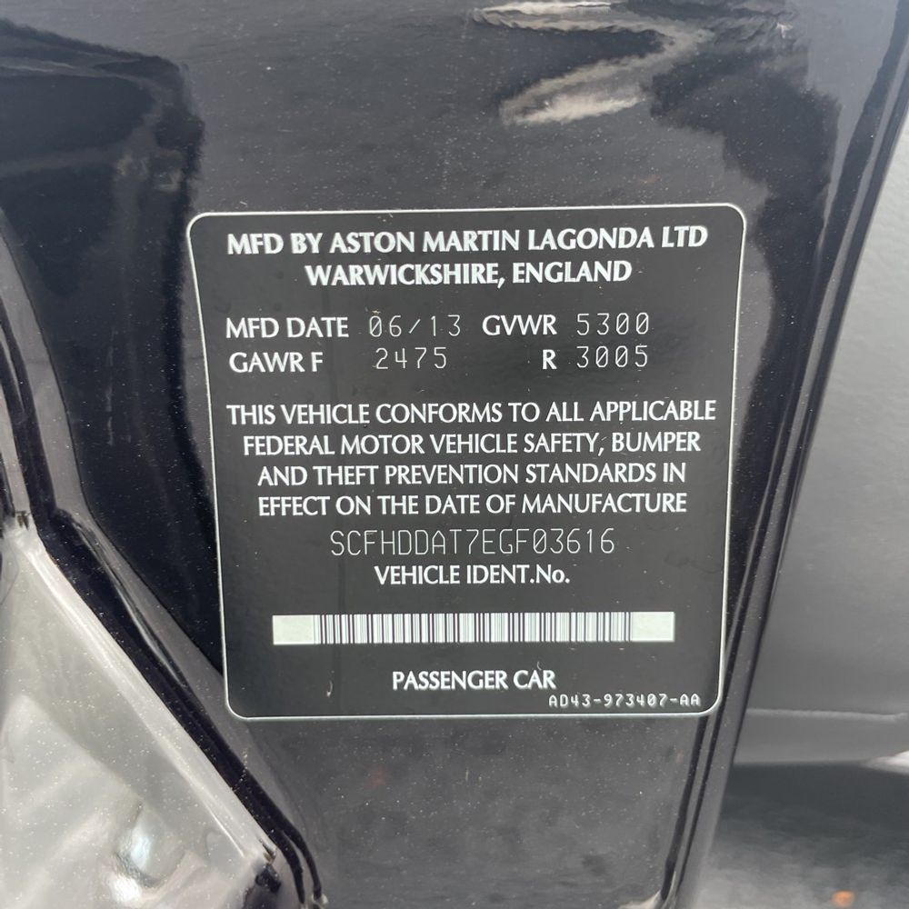 2014 Aston Martin Rapide S