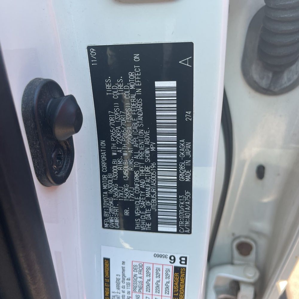 2010 Toyota 4Runner SR5