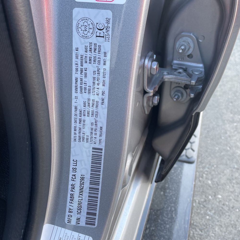 2022 Ram 1500 Rebel