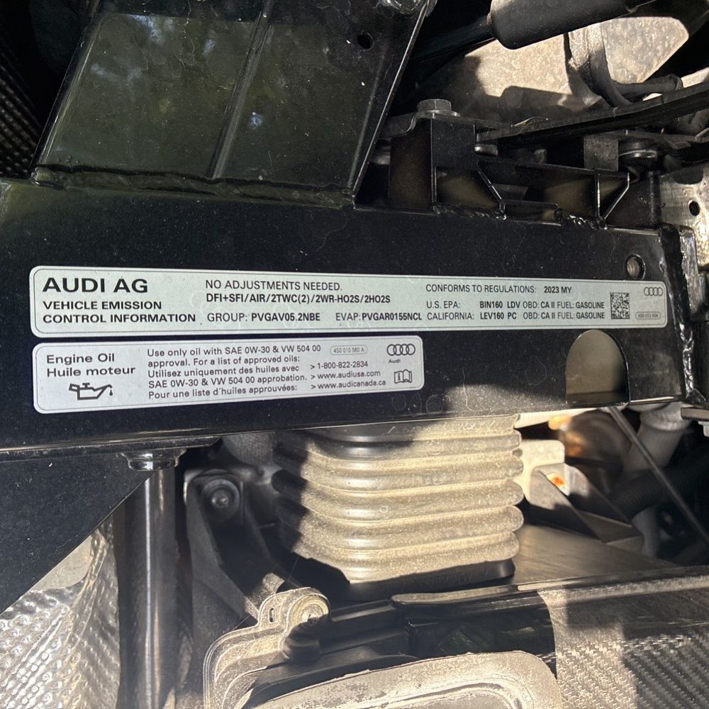 2023 Audi R8 V10 Performance