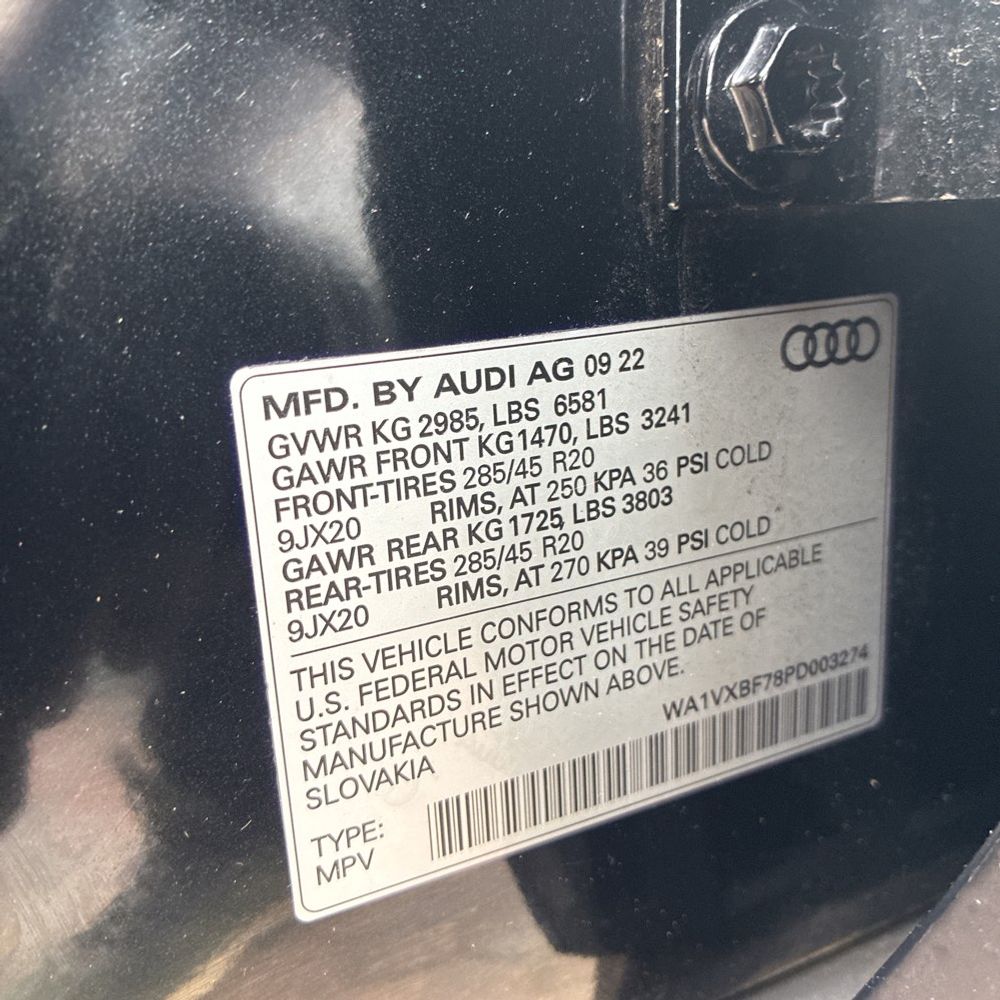 2023 Audi Q7 Prestige