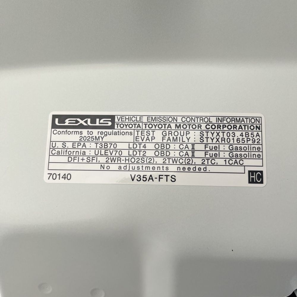2025 Lexus LX-Series LX600 Premium