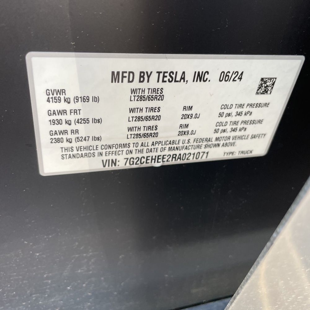 2024 Tesla Cybertruck CyberBeast