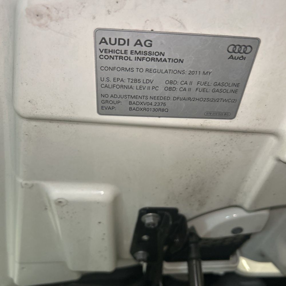 2011 Audi R8 4.2 Spyder