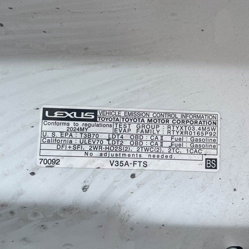 2024 Lexus LX 600 F SPORT Handling