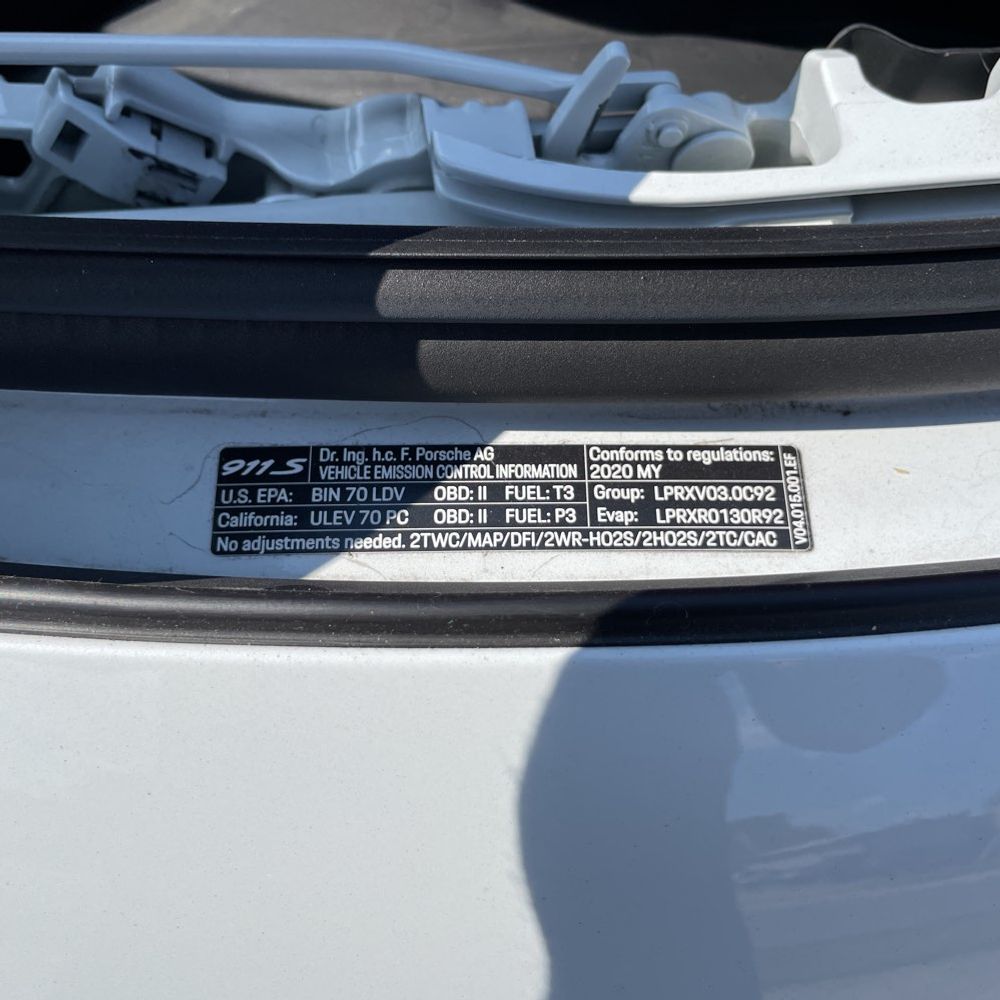 2020 Porsche 911 Carrera S