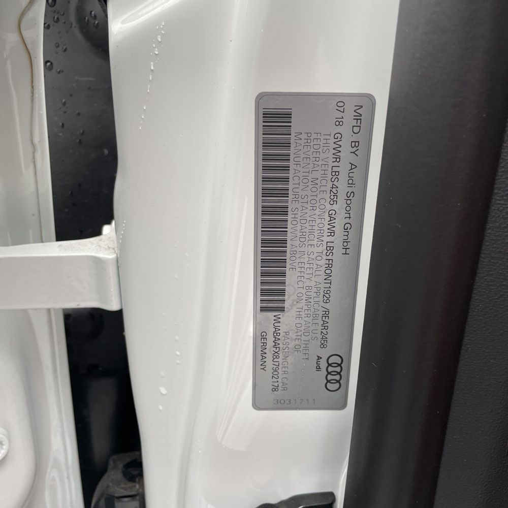 2018 Audi R8 V10