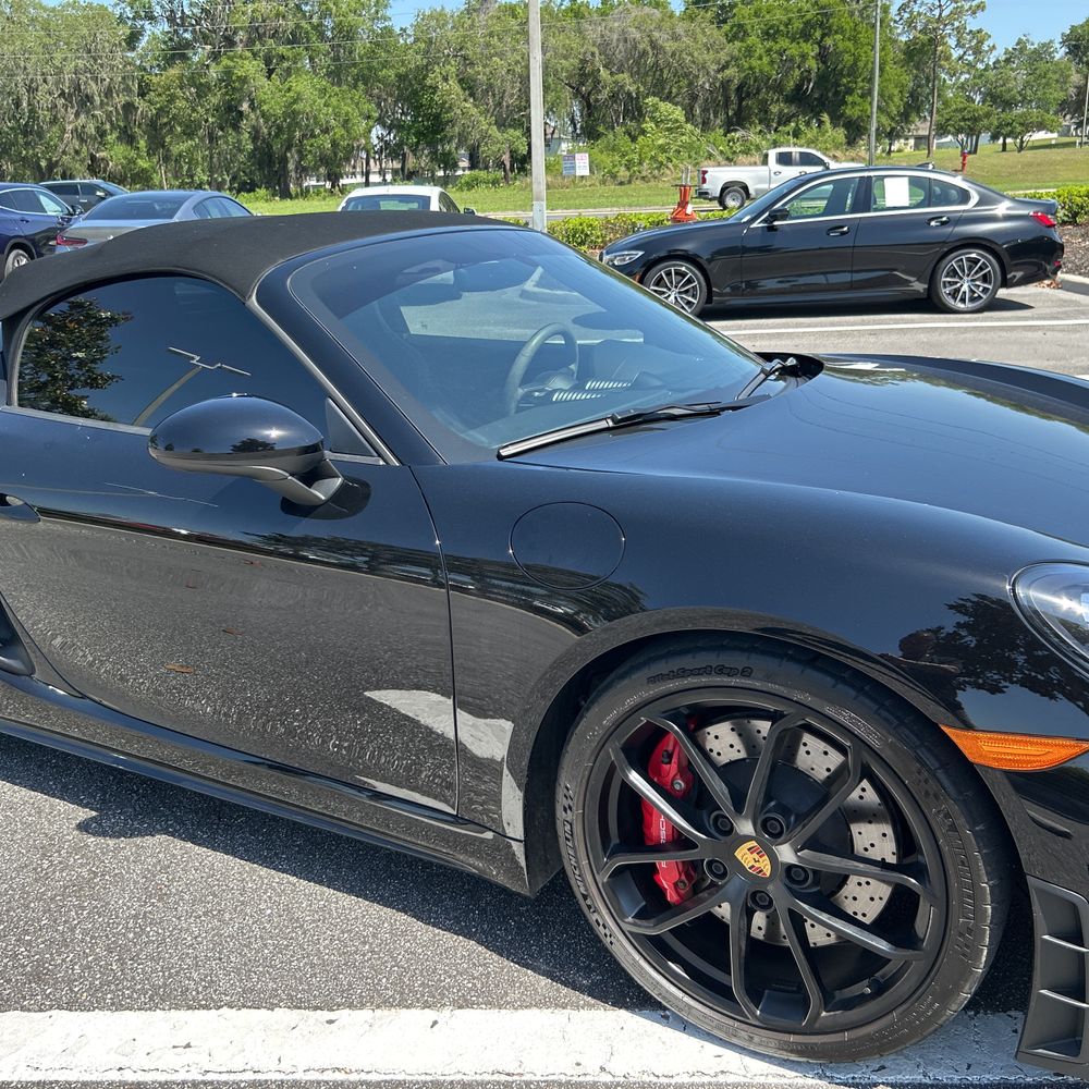 2022 Porsche 718 Boxster Spyder