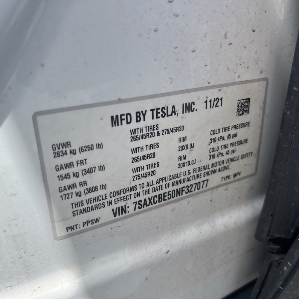2022 Tesla Model X Base
