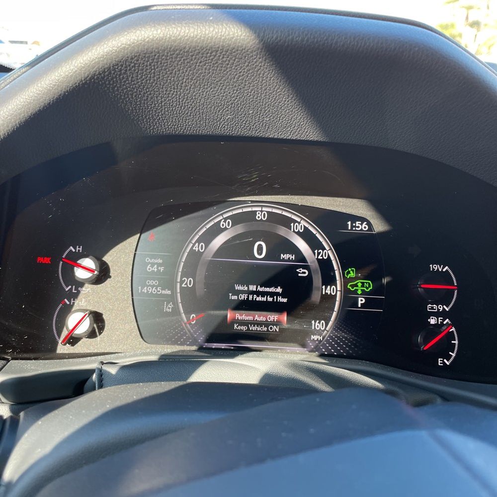 2023 Lexus LX 600 F SPORT Handling