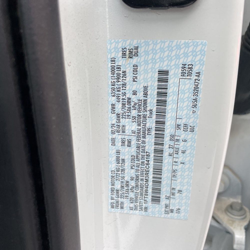 2024 Ford F-450 Super Duty Platinum