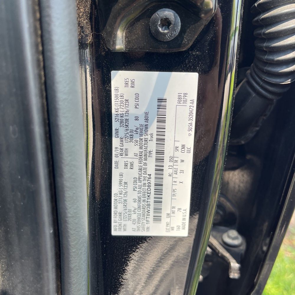 2019 Ford F-350 Super Duty Platinum
