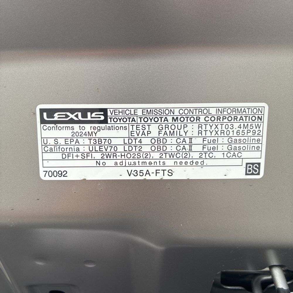 2024 Lexus LX 600 F SPORT Handling