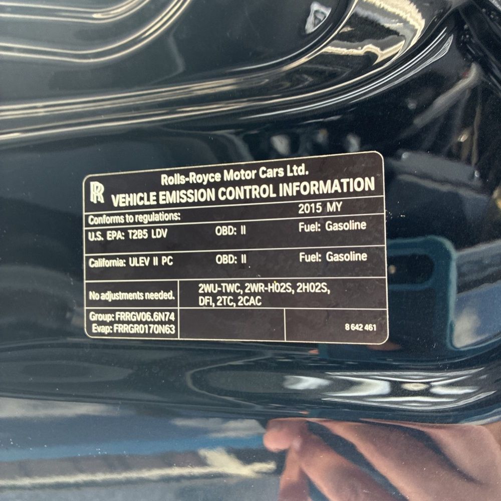 2015 Rolls Royce Wraith