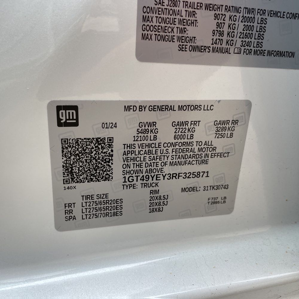 2024 GMC Sierra 3500HD Denali Ultimate