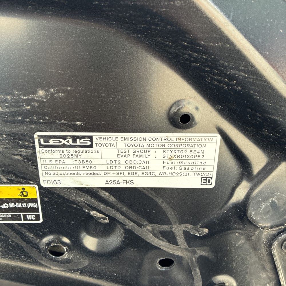2025 Lexus NX 250 Base