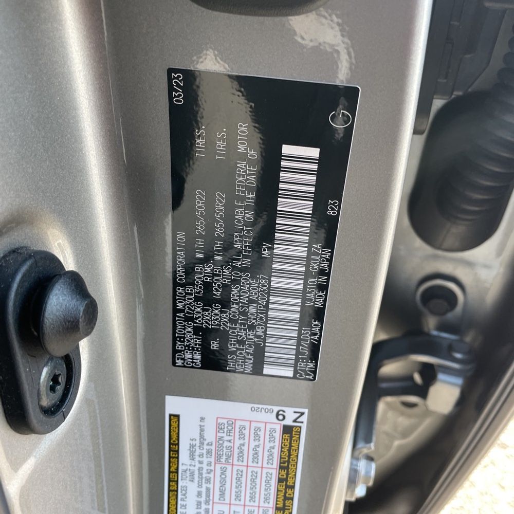 2023 Lexus LX 600 F SPORT Handling