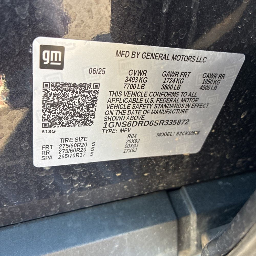 2025 Chevrolet Suburban Z71