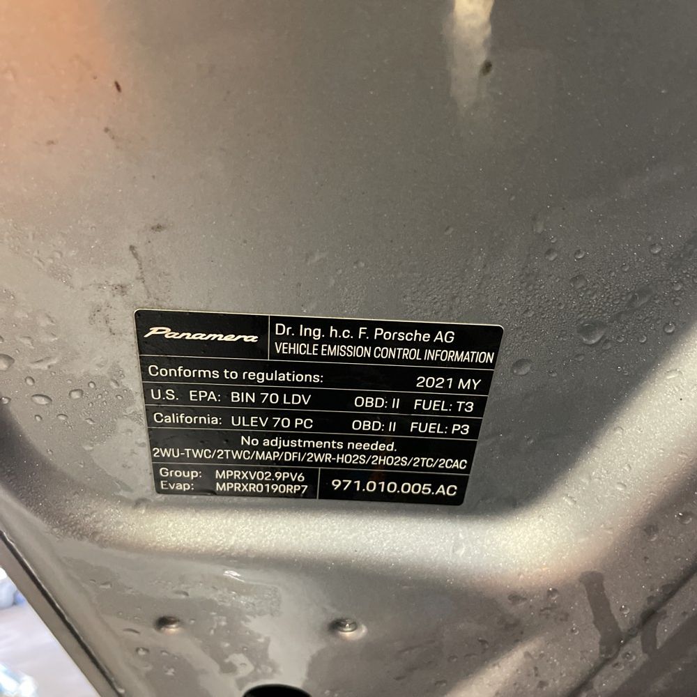 2021 Porsche Panamera