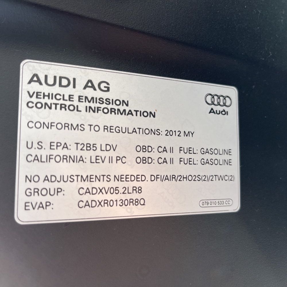 2012 Audi R8