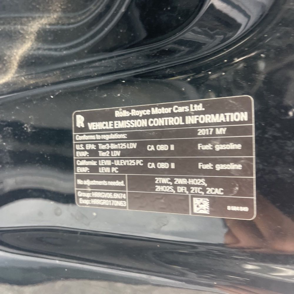 2017 Rolls-Royce Wraith