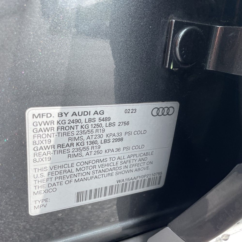 2023 Audi Q5 Sportback Premium Plus S line
