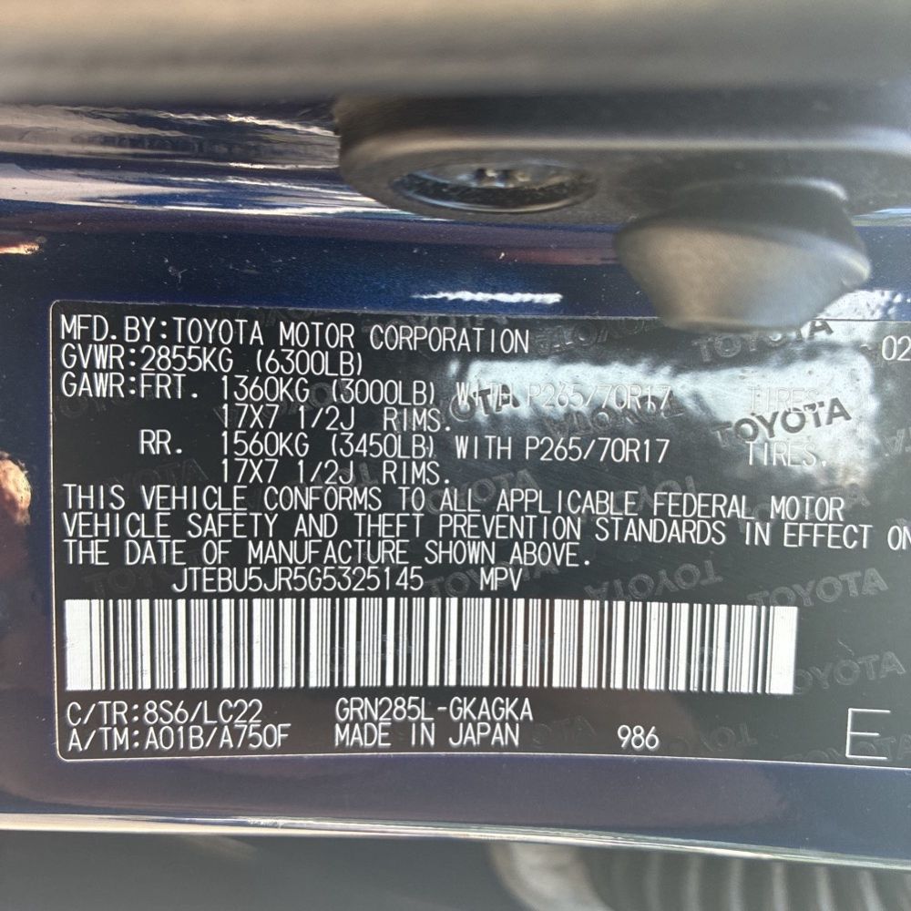 2016 Toyota 4Runner Trail Premium