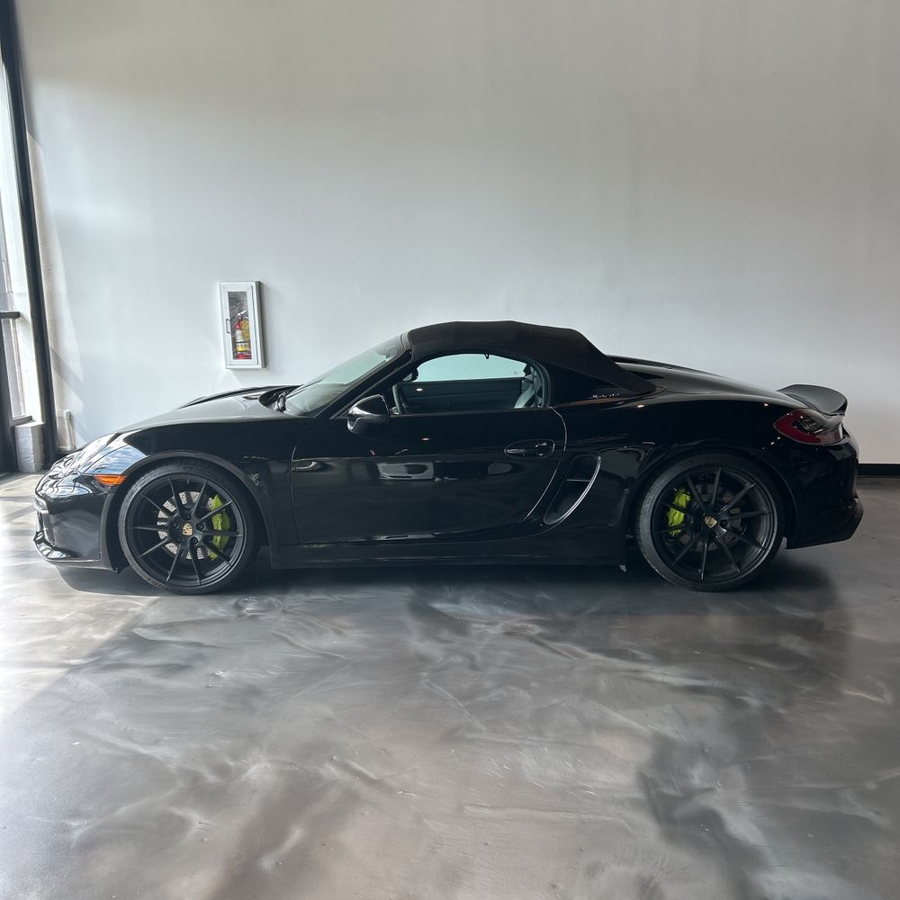 2016 Porsche Boxster Spyder
