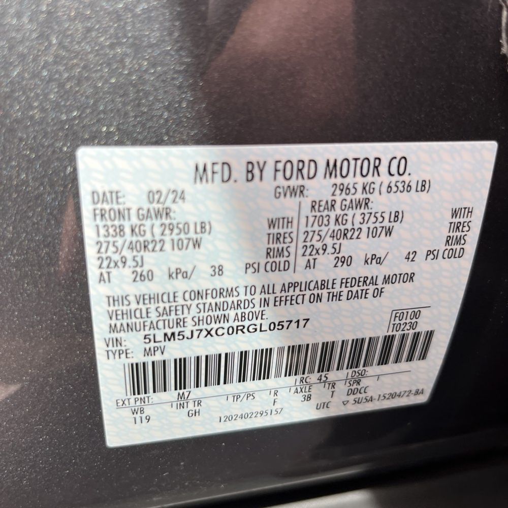 2024 Lincoln Aviator Reserve