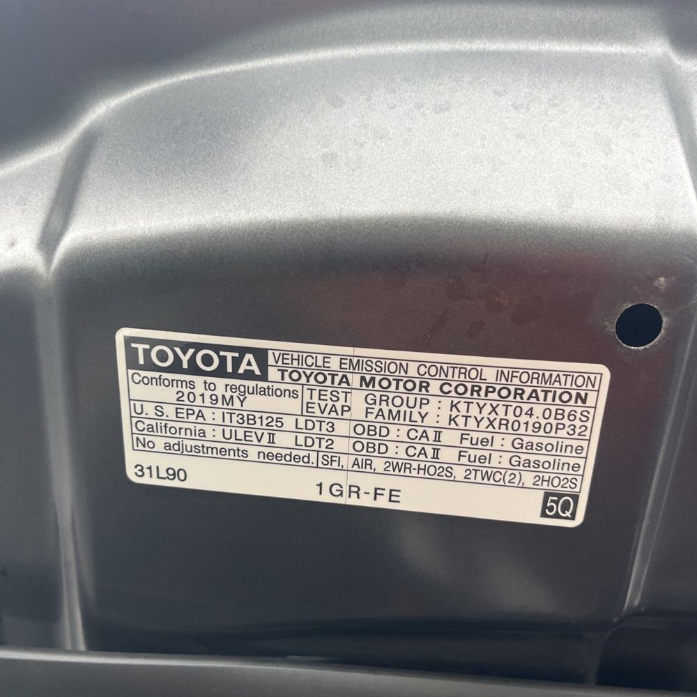 2019 Toyota 4Runner TRD Off-Road