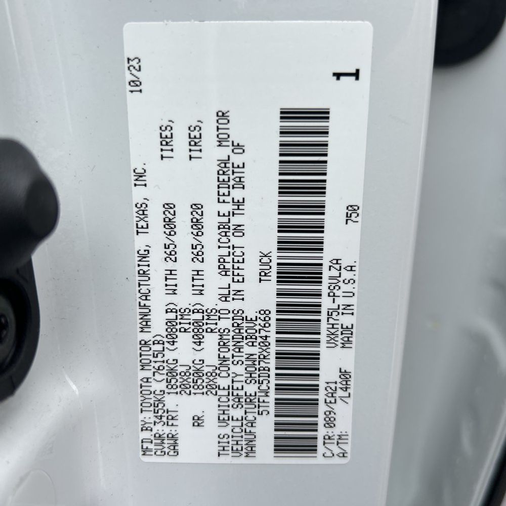 2024 Toyota Tundra Limited HV